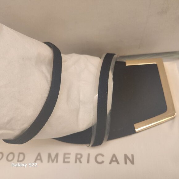 Good American Square Toe heels. NIB. SIze 8.5 - Picture 2 of 8